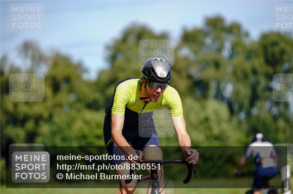 07.09.2025 - 19. Norderstedt Triathlon Michael Burmester http://msf.ph/oto/8836551 07.09.2025 12:47:42 Radfahren 275 meine-sportfotos.de