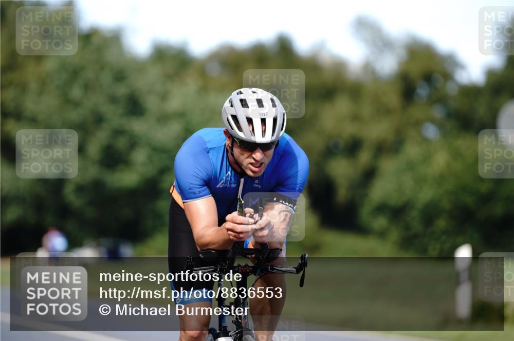 07.09.2025 - 19. Norderstedt Triathlon Michael Burmester http://msf.ph/oto/8836553 07.09.2025 14:06:40 Radfahren  meine-sportfotos.de