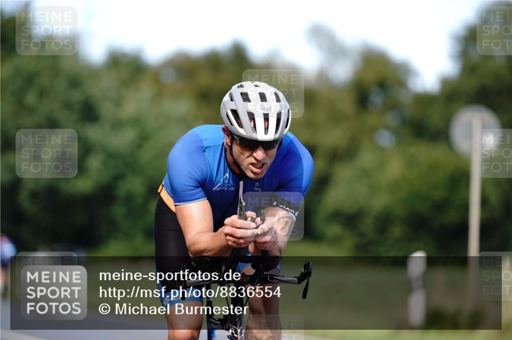 07.09.2025 - 19. Norderstedt Triathlon Michael Burmester http://msf.ph/oto/8836554 07.09.2025 14:06:40 Radfahren  meine-sportfotos.de