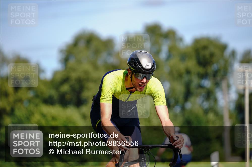 07.09.2025 - 19. Norderstedt Triathlon Michael Burmester http://msf.ph/oto/8836556 07.09.2025 12:47:42 Radfahren 275 meine-sportfotos.de