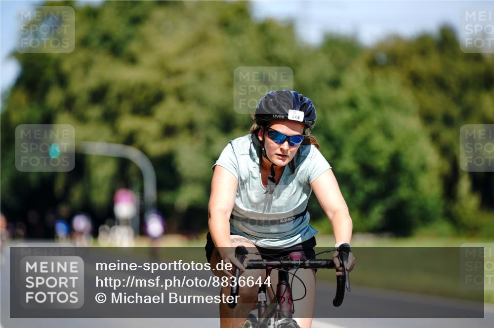 07.09.2025 - 19. Norderstedt Triathlon Michael Burmester http://msf.ph/oto/8836644 07.09.2025 12:48:31 Radfahren 248 meine-sportfotos.de
