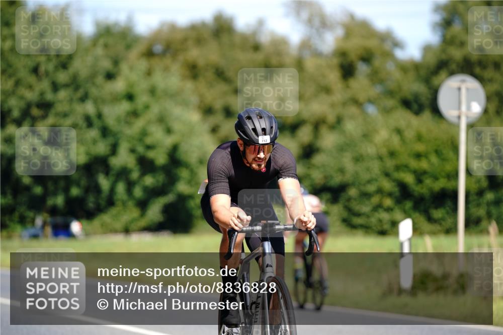 07.09.2025 - 19. Norderstedt Triathlon Michael Burmester http://msf.ph/oto/8836828 07.09.2025 12:50:03 Radfahren 344, 712, 1373 meine-sportfotos.de