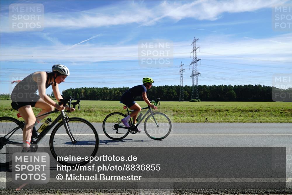 07.09.2025 - 19. Norderstedt Triathlon Michael Burmester http://msf.ph/oto/8836855 07.09.2025 12:02:04 Radfahren 1288, 1368 meine-sportfotos.de