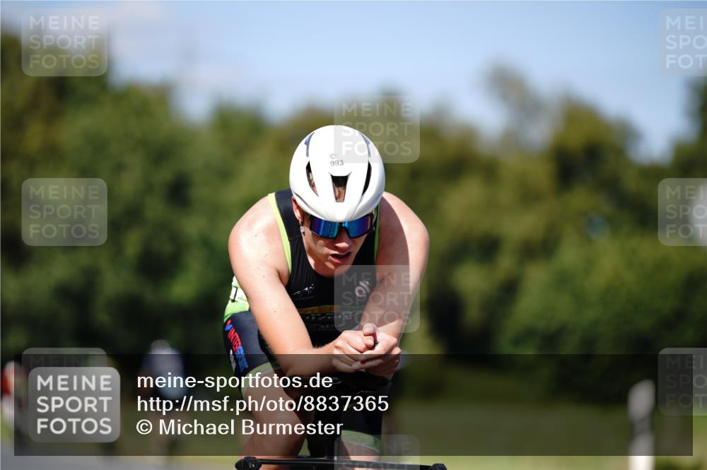 07.09.2025 - 19. Norderstedt Triathlon Michael Burmester http://msf.ph/oto/8837365 07.09.2025 14:16:51 Radfahren 993 meine-sportfotos.de