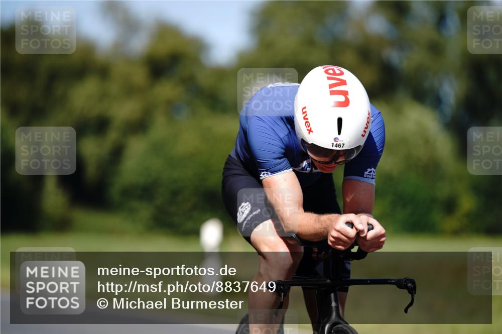 07.09.2025 - 19. Norderstedt Triathlon Michael Burmester http://msf.ph/oto/8837649 07.09.2025 14:19:25 Radfahren 1038, 1467 meine-sportfotos.de