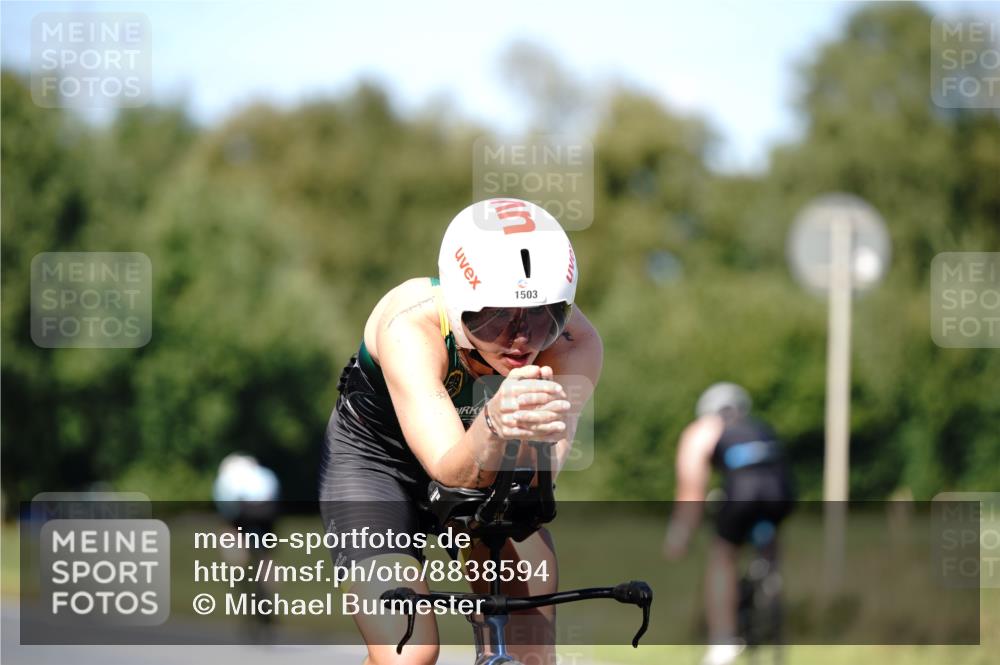 07.09.2025 - 19. Norderstedt Triathlon Michael Burmester http://msf.ph/oto/8838594 07.09.2025 14:32:51 Radfahren 1025, 1503 meine-sportfotos.de
