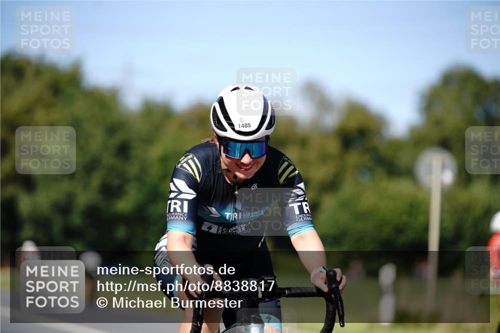 07.09.2025 - 19. Norderstedt Triathlon Michael Burmester http://msf.ph/oto/8838817 07.09.2025 14:35:30 Radfahren 1485 meine-sportfotos.de