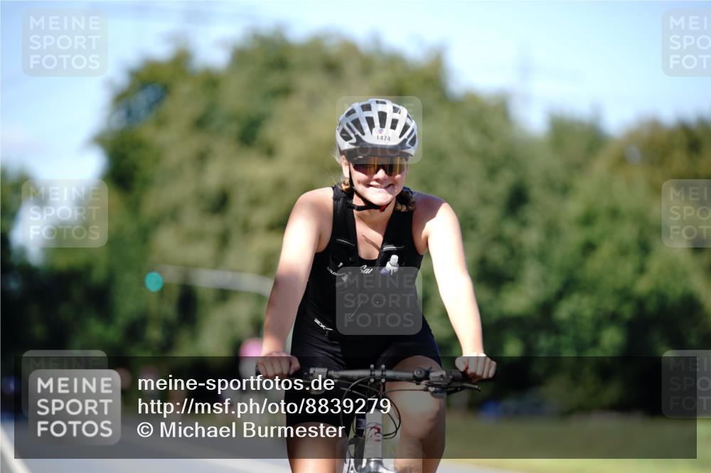 07.09.2025 - 19. Norderstedt Triathlon Michael Burmester http://msf.ph/oto/8839279 07.09.2025 14:40:38 Radfahren 420, 1474 meine-sportfotos.de