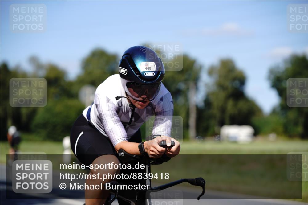 07.09.2025 - 19. Norderstedt Triathlon Michael Burmester http://msf.ph/oto/8839418 07.09.2025 14:42:09 Radfahren 448 meine-sportfotos.de
