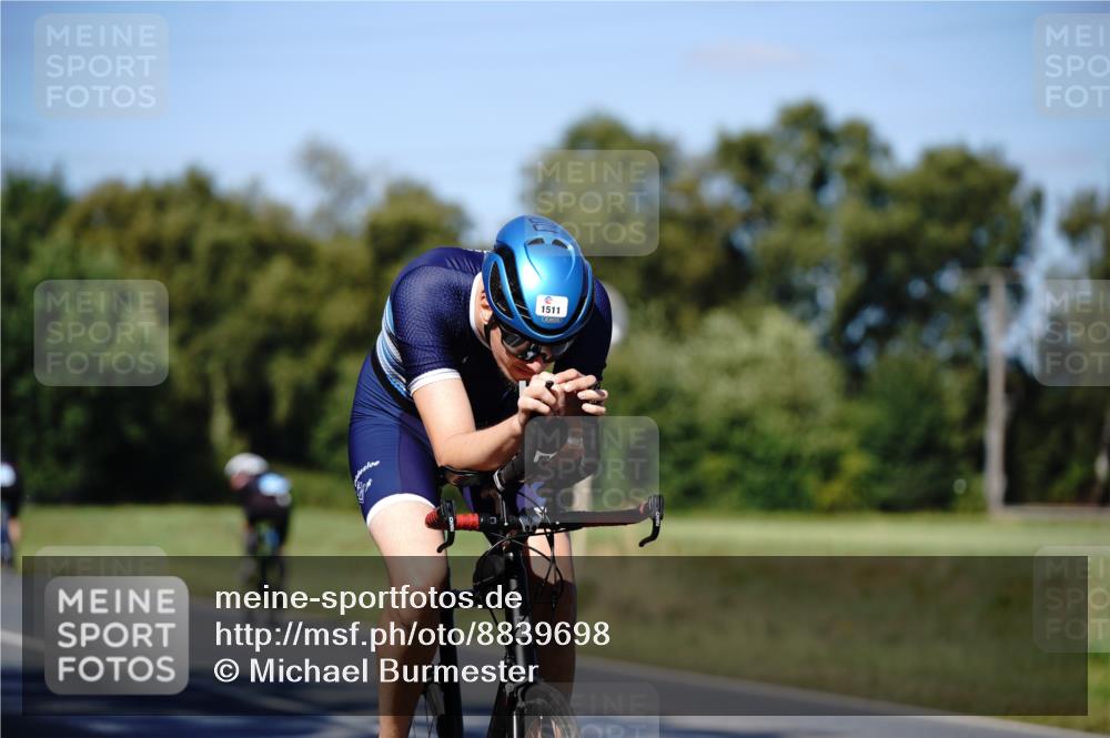 07.09.2025 - 19. Norderstedt Triathlon Michael Burmester http://msf.ph/oto/8839698 07.09.2025 14:45:39 Radfahren 1511 meine-sportfotos.de
