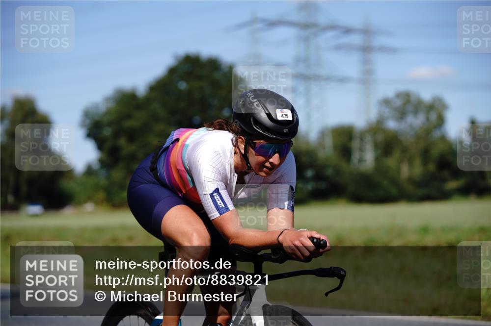 07.09.2025 - 19. Norderstedt Triathlon Michael Burmester http://msf.ph/oto/8839821 07.09.2025 14:48:23 Radfahren 475, 1002 meine-sportfotos.de