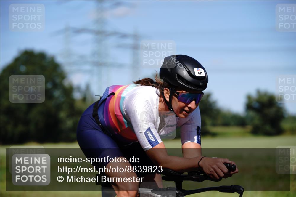 07.09.2025 - 19. Norderstedt Triathlon Michael Burmester http://msf.ph/oto/8839823 07.09.2025 14:48:23 Radfahren 475, 1002 meine-sportfotos.de