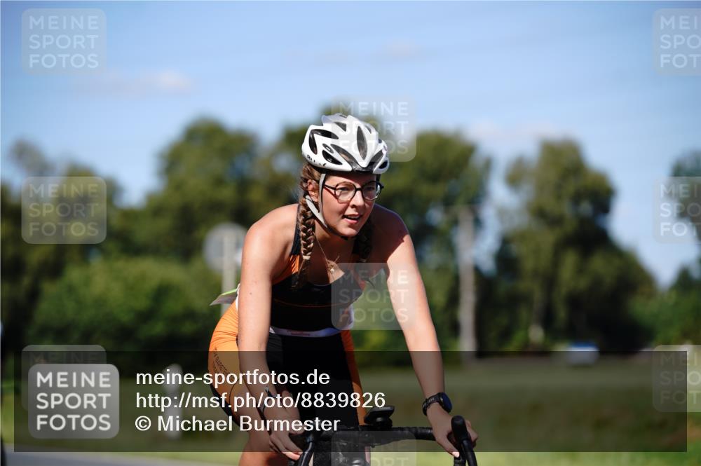 07.09.2025 - 19. Norderstedt Triathlon Michael Burmester http://msf.ph/oto/8839826 07.09.2025 14:48:27 Radfahren 457, 472, 1019 meine-sportfotos.de