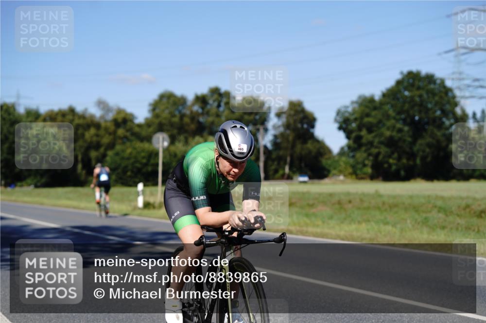 07.09.2025 - 19. Norderstedt Triathlon Michael Burmester http://msf.ph/oto/8839865 07.09.2025 14:48:57 Radfahren 465, 908, 1510 meine-sportfotos.de