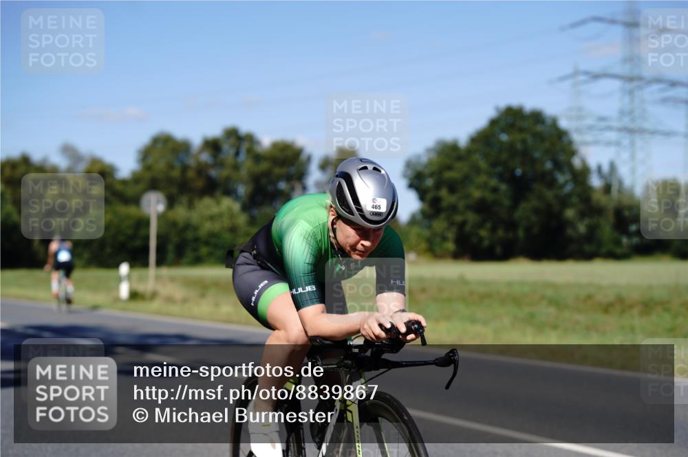 07.09.2025 - 19. Norderstedt Triathlon Michael Burmester http://msf.ph/oto/8839867 07.09.2025 14:48:57 Radfahren 465, 908, 1510 meine-sportfotos.de