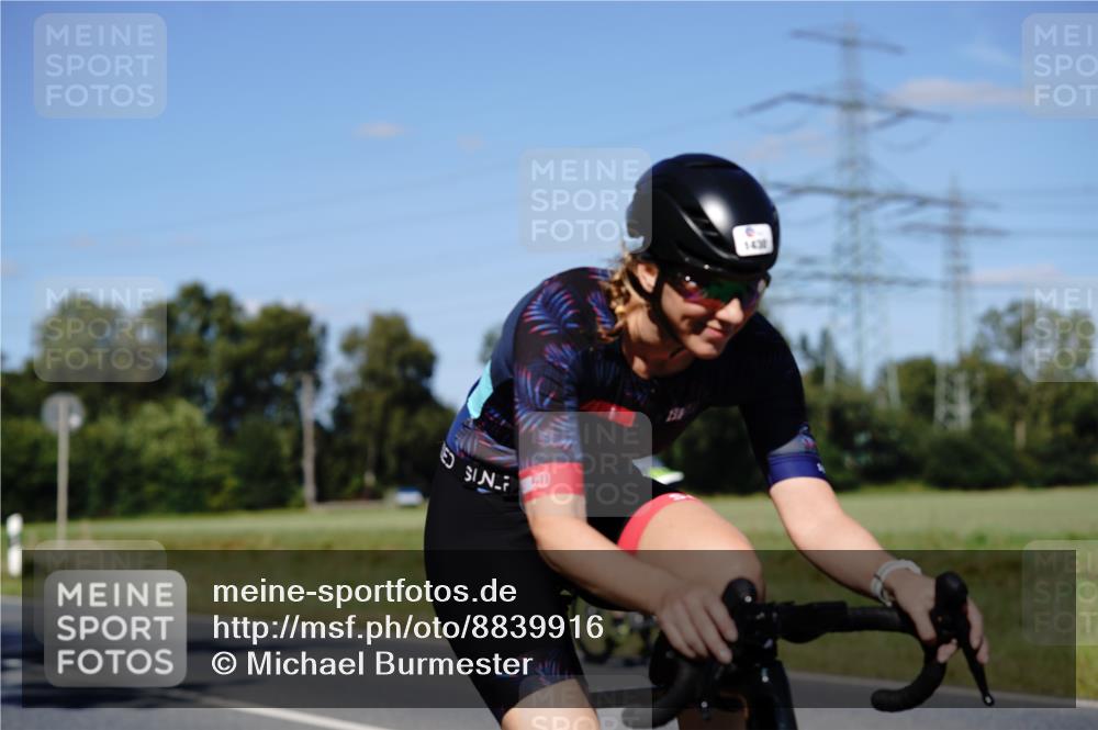 07.09.2025 - 19. Norderstedt Triathlon Michael Burmester http://msf.ph/oto/8839916 07.09.2025 14:49:31 Radfahren 398, 1430 meine-sportfotos.de