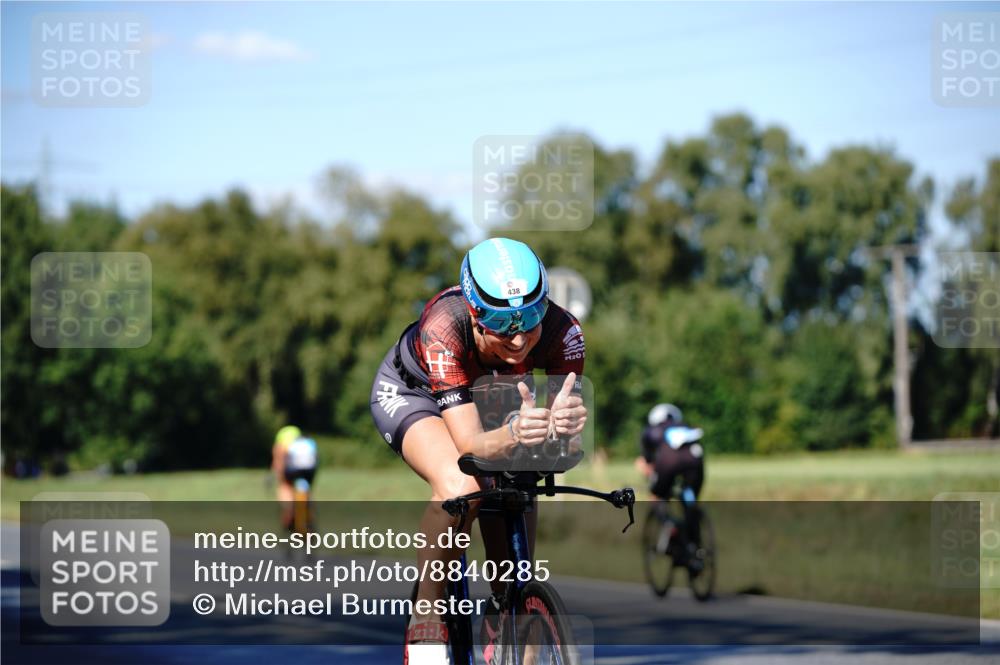 07.09.2025 - 19. Norderstedt Triathlon Michael Burmester http://msf.ph/oto/8840285 07.09.2025 14:56:32 Radfahren 438 meine-sportfotos.de