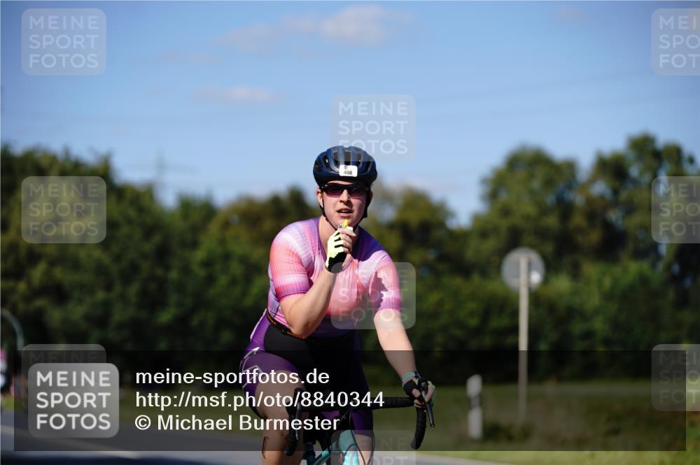 07.09.2025 - 19. Norderstedt Triathlon Michael Burmester http://msf.ph/oto/8840344 07.09.2025 14:57:37 Radfahren 408, 967 meine-sportfotos.de