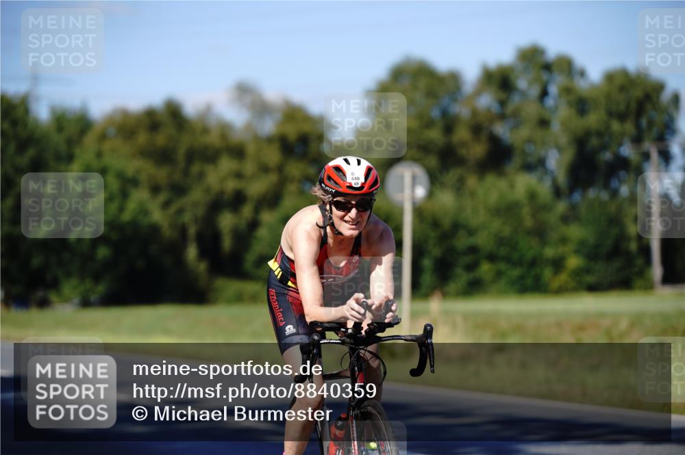 07.09.2025 - 19. Norderstedt Triathlon Michael Burmester http://msf.ph/oto/8840359 07.09.2025 14:58:00 Radfahren 440 meine-sportfotos.de