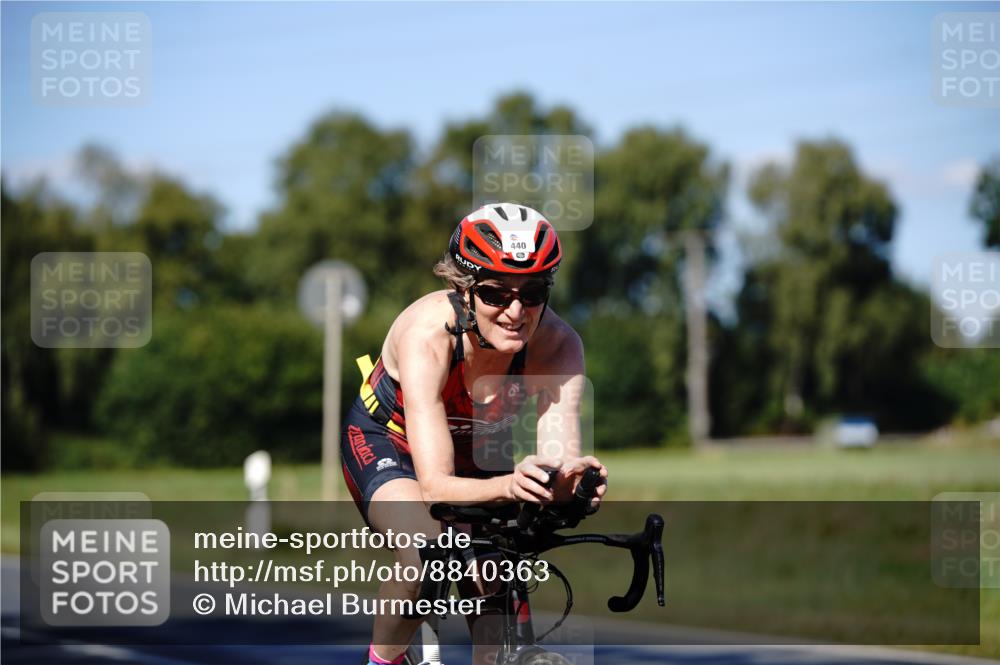 07.09.2025 - 19. Norderstedt Triathlon Michael Burmester http://msf.ph/oto/8840363 07.09.2025 14:58:00 Radfahren 440 meine-sportfotos.de