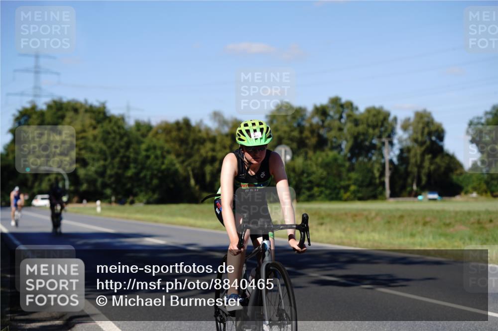 07.09.2025 - 19. Norderstedt Triathlon Michael Burmester http://msf.ph/oto/8840465 07.09.2025 15:01:09 Radfahren 455, 1484 meine-sportfotos.de