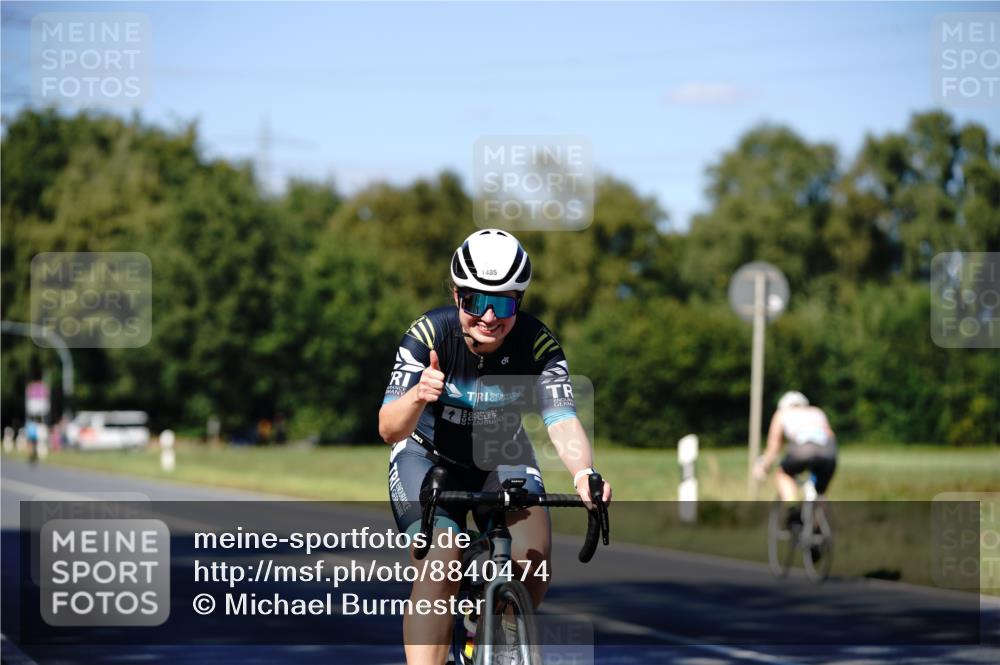 07.09.2025 - 19. Norderstedt Triathlon Michael Burmester http://msf.ph/oto/8840474 07.09.2025 15:01:24 Radfahren 1485 meine-sportfotos.de