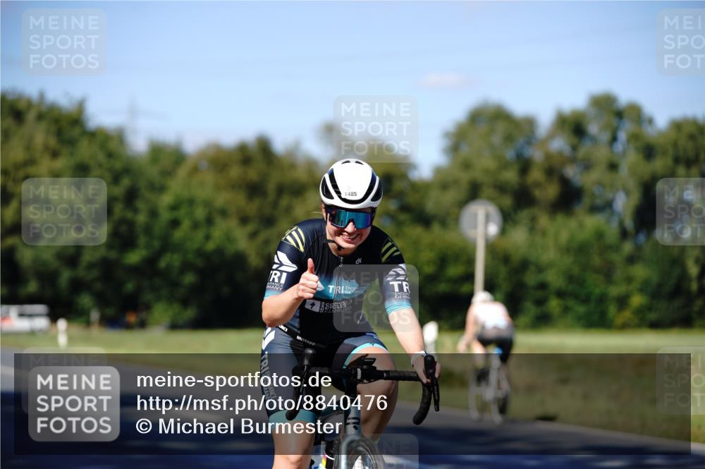 07.09.2025 - 19. Norderstedt Triathlon Michael Burmester http://msf.ph/oto/8840476 07.09.2025 15:01:24 Radfahren 1485 meine-sportfotos.de