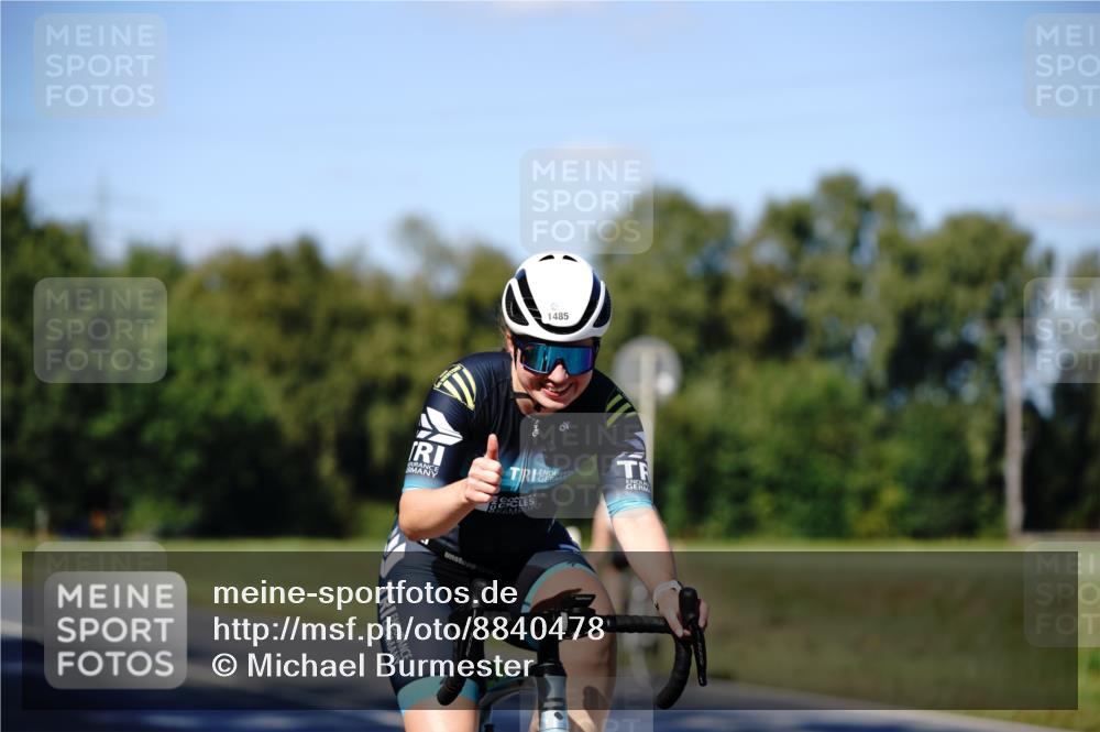 07.09.2025 - 19. Norderstedt Triathlon Michael Burmester http://msf.ph/oto/8840478 07.09.2025 15:01:24 Radfahren 1485 meine-sportfotos.de