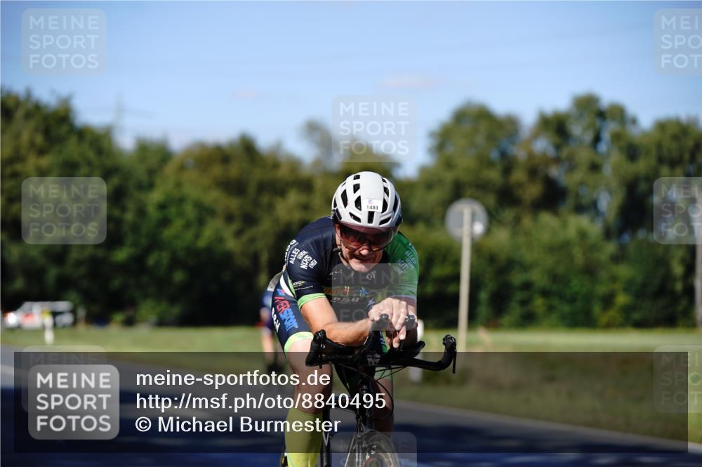 07.09.2025 - 19. Norderstedt Triathlon Michael Burmester http://msf.ph/oto/8840495 07.09.2025 15:01:49 Radfahren 443, 1481 meine-sportfotos.de