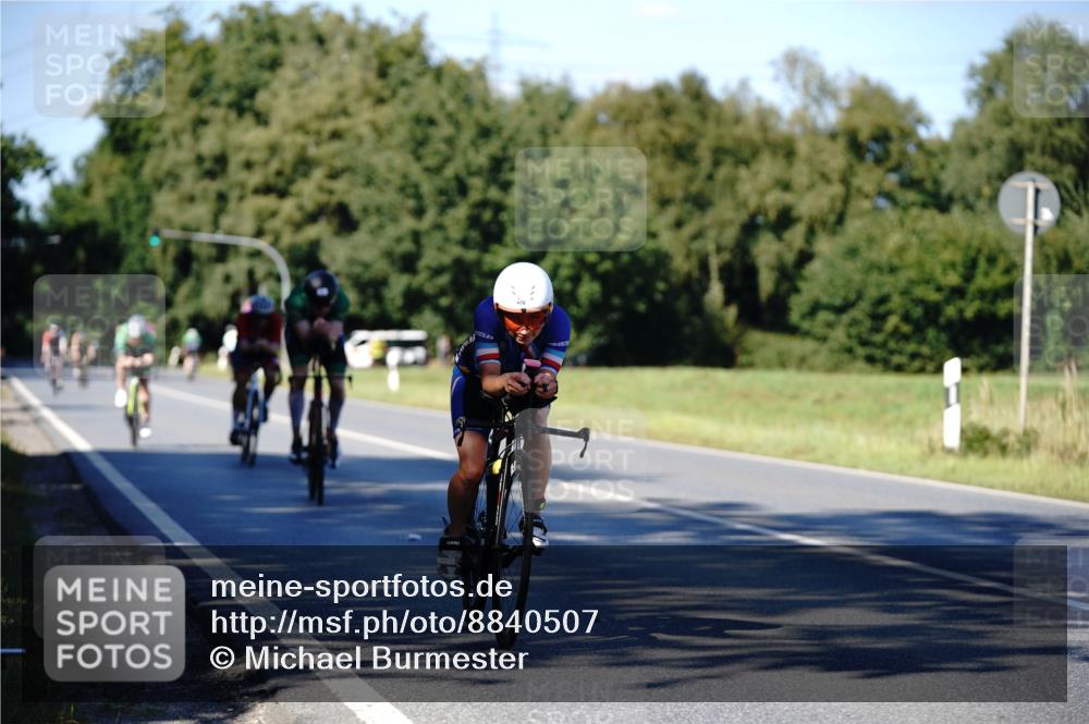 07.09.2025 - 19. Norderstedt Triathlon Michael Burmester http://msf.ph/oto/8840507 07.09.2025 15:02:14 Radfahren 465, 478, 1496, 1502 meine-sportfotos.de