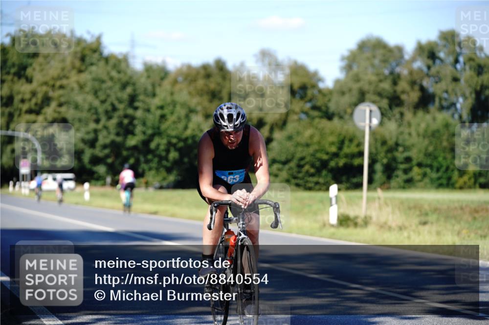 07.09.2025 - 19. Norderstedt Triathlon Michael Burmester http://msf.ph/oto/8840554 07.09.2025 15:03:31 Radfahren 363 meine-sportfotos.de