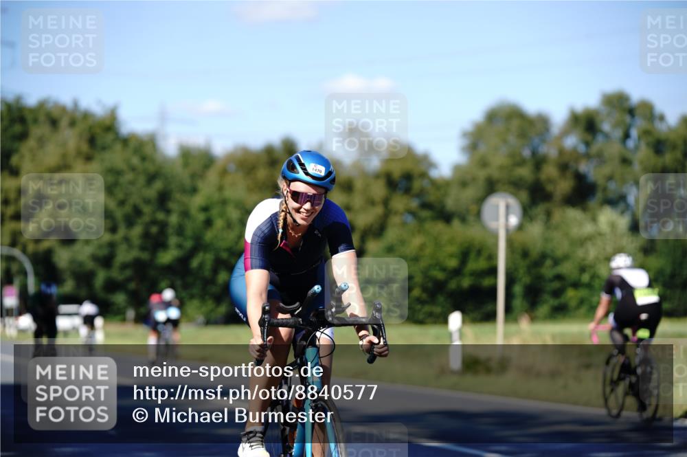 07.09.2025 - 19. Norderstedt Triathlon Michael Burmester http://msf.ph/oto/8840577 07.09.2025 15:03:49 Radfahren 1470, 1505 meine-sportfotos.de