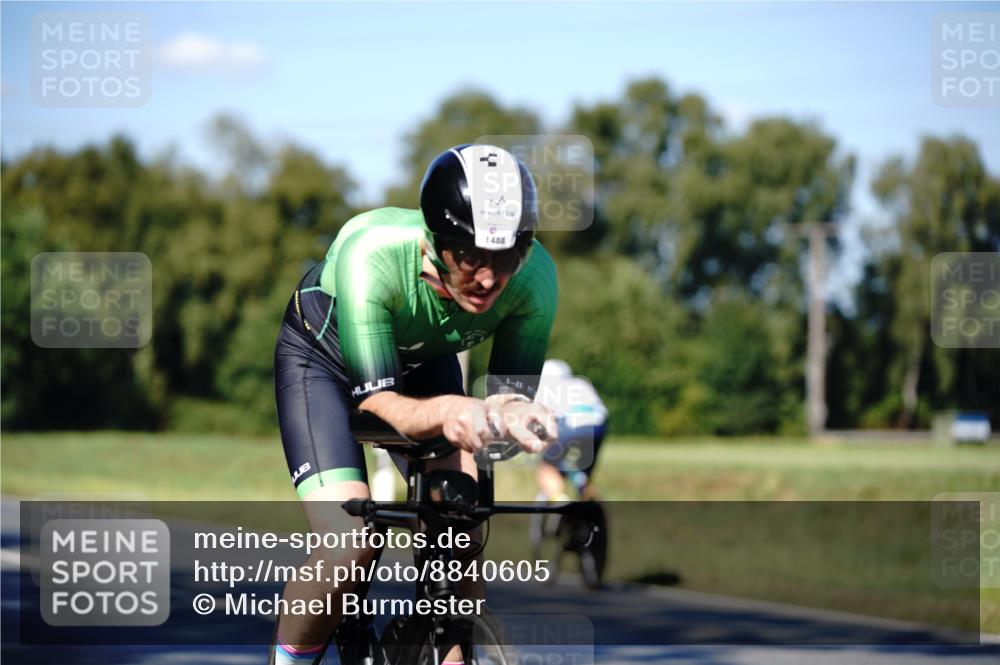 07.09.2025 - 19. Norderstedt Triathlon Michael Burmester http://msf.ph/oto/8840605 07.09.2025 15:04:14 Radfahren 444, 1488 meine-sportfotos.de