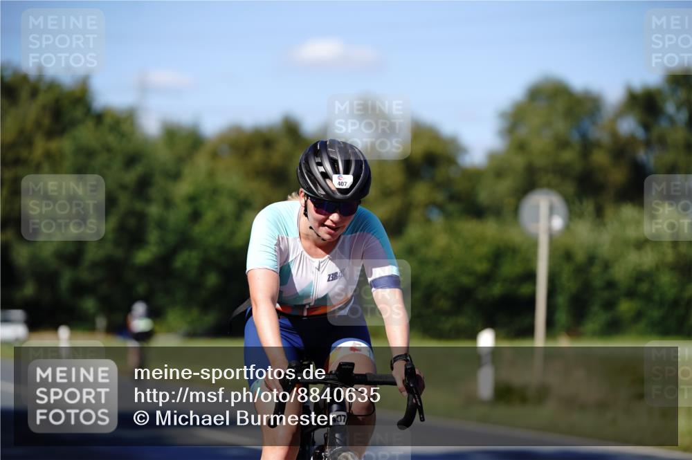 07.09.2025 - 19. Norderstedt Triathlon Michael Burmester http://msf.ph/oto/8840635 07.09.2025 15:04:35 Radfahren 407, 420 meine-sportfotos.de