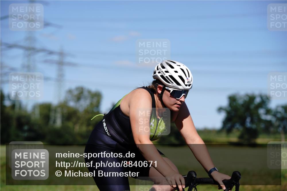07.09.2025 - 19. Norderstedt Triathlon Michael Burmester http://msf.ph/oto/8840671 07.09.2025 15:05:48 Radfahren 448, 453, 1503 meine-sportfotos.de