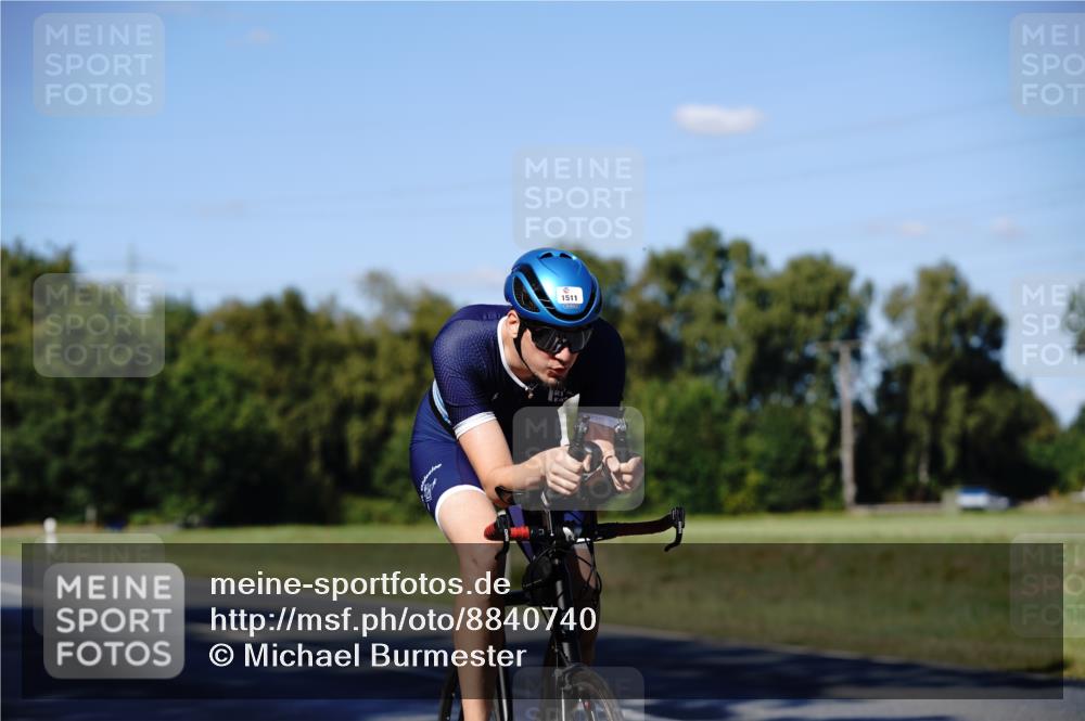 07.09.2025 - 19. Norderstedt Triathlon Michael Burmester http://msf.ph/oto/8840740 07.09.2025 15:08:28 Radfahren 474, 1511 meine-sportfotos.de
