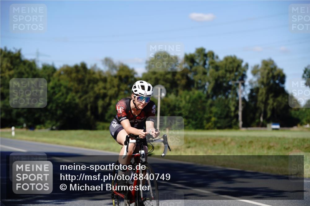 07.09.2025 - 19. Norderstedt Triathlon Michael Burmester http://msf.ph/oto/8840749 07.09.2025 15:08:36 Radfahren 437 meine-sportfotos.de