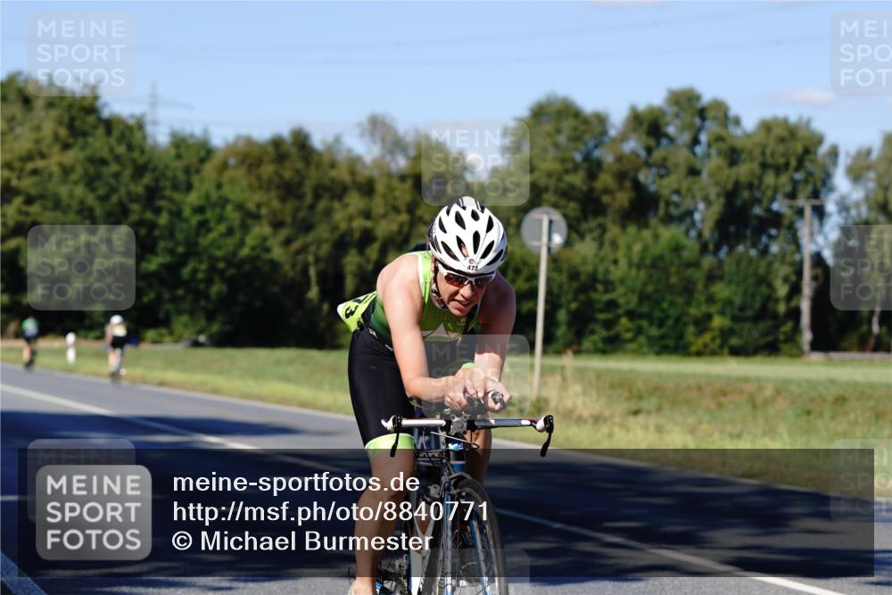 07.09.2025 - 19. Norderstedt Triathlon Michael Burmester http://msf.ph/oto/8840771 07.09.2025 15:09:25 Radfahren 454, 473, 480 meine-sportfotos.de
