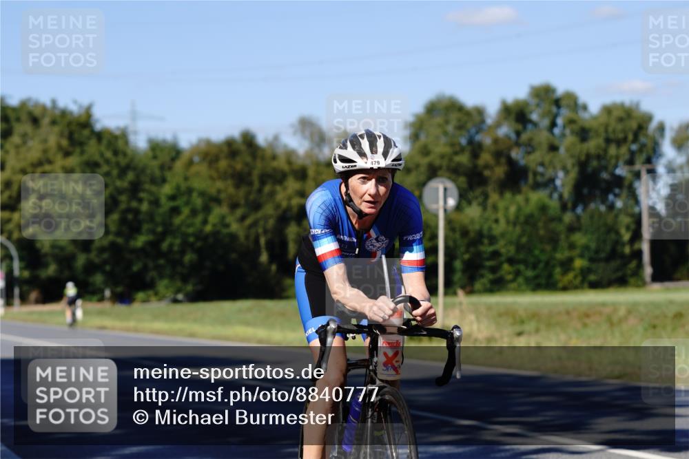 07.09.2025 - 19. Norderstedt Triathlon Michael Burmester http://msf.ph/oto/8840777 07.09.2025 15:09:33 Radfahren 479, 1498 meine-sportfotos.de