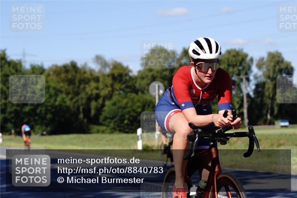 07.09.2025 - 19. Norderstedt Triathlon Michael Burmester http://msf.ph/oto/8840783 07.09.2025 15:09:37 Radfahren 1498 meine-sportfotos.de