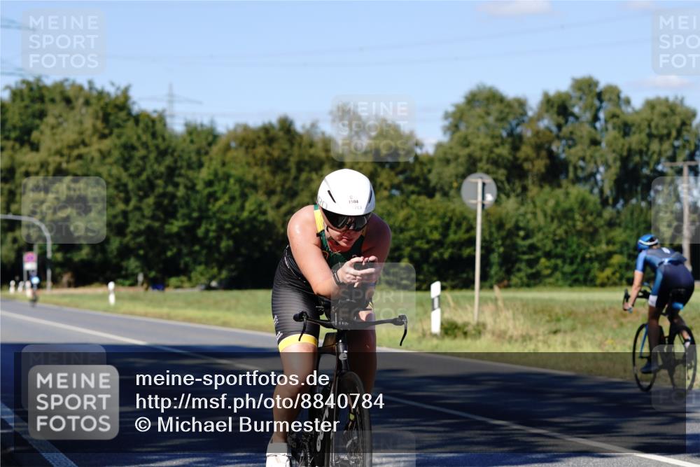 07.09.2025 - 19. Norderstedt Triathlon Michael Burmester http://msf.ph/oto/8840784 07.09.2025 15:09:44 Radfahren 1504 meine-sportfotos.de