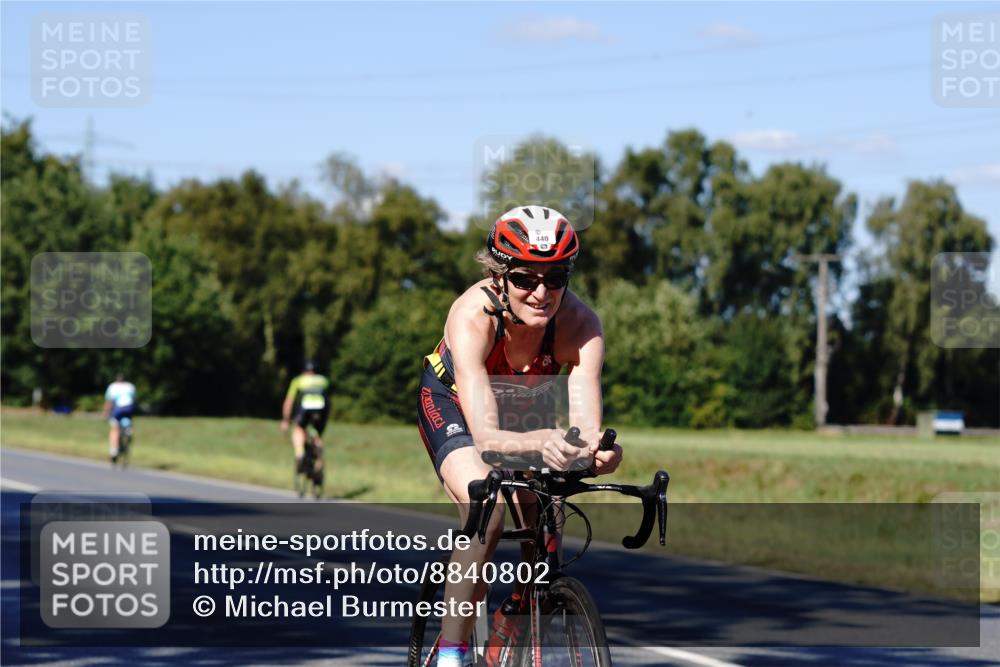 07.09.2025 - 19. Norderstedt Triathlon Michael Burmester http://msf.ph/oto/8840802 07.09.2025 15:10:13 Radfahren 387, 440 meine-sportfotos.de