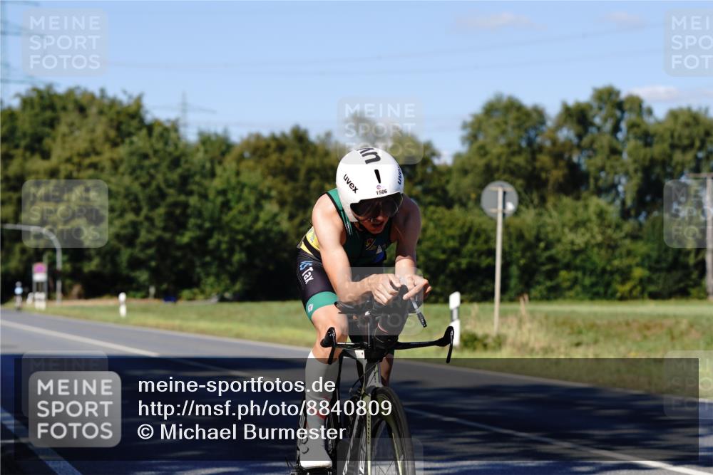07.09.2025 - 19. Norderstedt Triathlon Michael Burmester http://msf.ph/oto/8840809 07.09.2025 15:10:27 Radfahren 431, 1506 meine-sportfotos.de