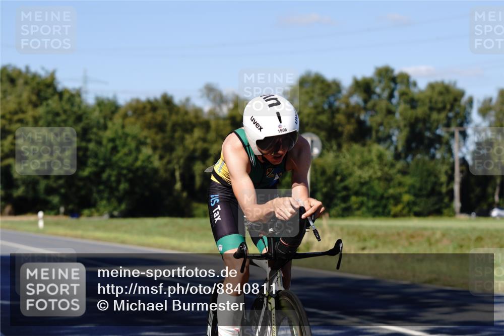 07.09.2025 - 19. Norderstedt Triathlon Michael Burmester http://msf.ph/oto/8840811 07.09.2025 15:10:27 Radfahren 431, 1506 meine-sportfotos.de
