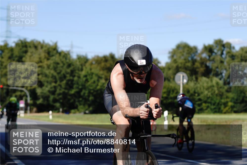 07.09.2025 - 19. Norderstedt Triathlon Michael Burmester http://msf.ph/oto/8840814 07.09.2025 15:10:30 Radfahren 431, 1480 meine-sportfotos.de