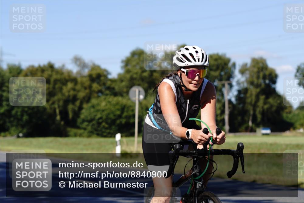 07.09.2025 - 19. Norderstedt Triathlon Michael Burmester http://msf.ph/oto/8840900 07.09.2025 15:12:13 Radfahren 461 meine-sportfotos.de