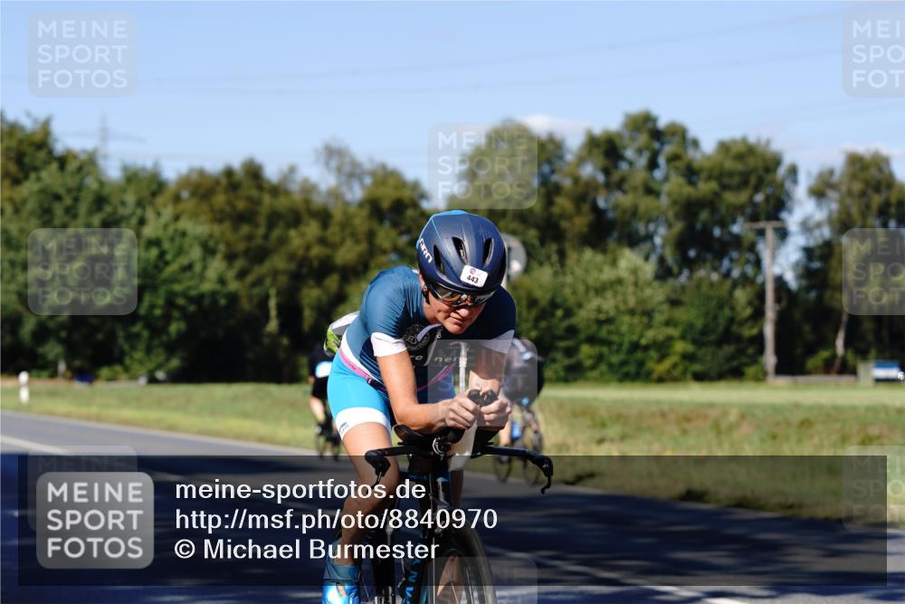07.09.2025 - 19. Norderstedt Triathlon Michael Burmester http://msf.ph/oto/8840970 07.09.2025 15:13:57 Radfahren 443, 1505 meine-sportfotos.de
