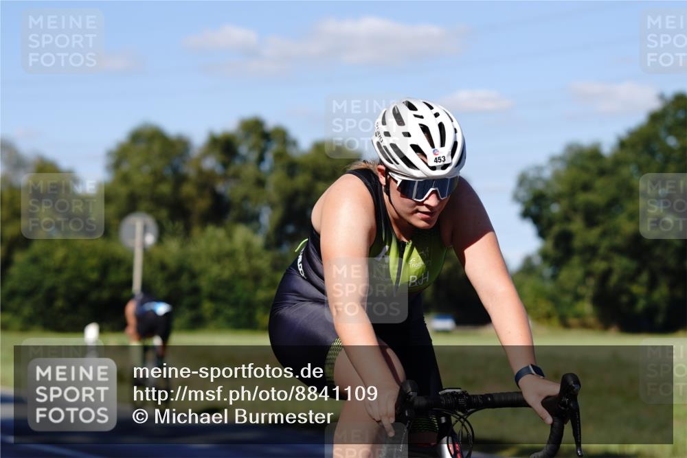 07.09.2025 - 19. Norderstedt Triathlon Michael Burmester http://msf.ph/oto/8841109 07.09.2025 15:19:16 Radfahren 453, 1435 meine-sportfotos.de