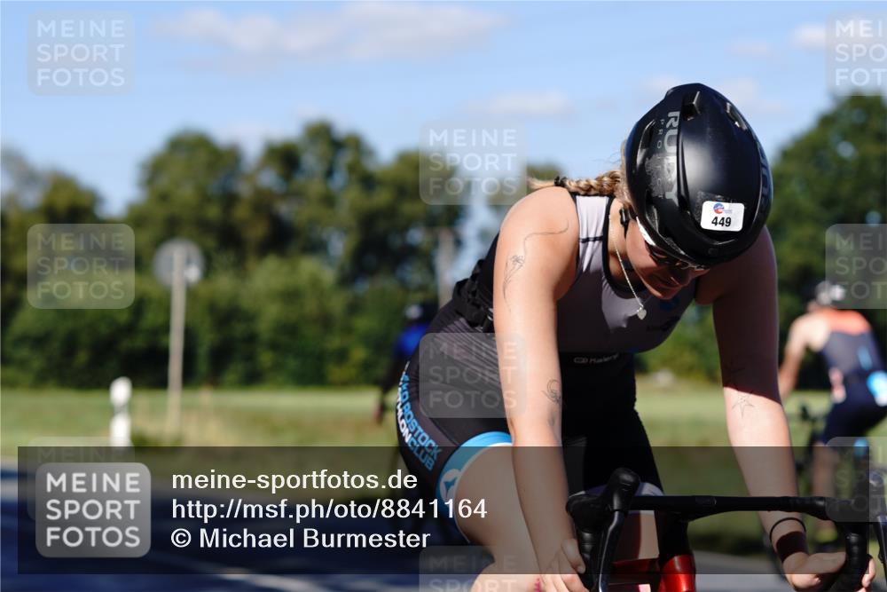 07.09.2025 - 19. Norderstedt Triathlon Michael Burmester http://msf.ph/oto/8841164 07.09.2025 15:20:21 Radfahren 449 meine-sportfotos.de
