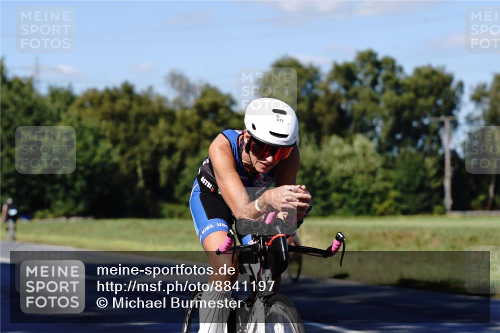 07.09.2025 - 19. Norderstedt Triathlon Michael Burmester http://msf.ph/oto/8841197 07.09.2025 15:20:57 Radfahren 431, 477 meine-sportfotos.de